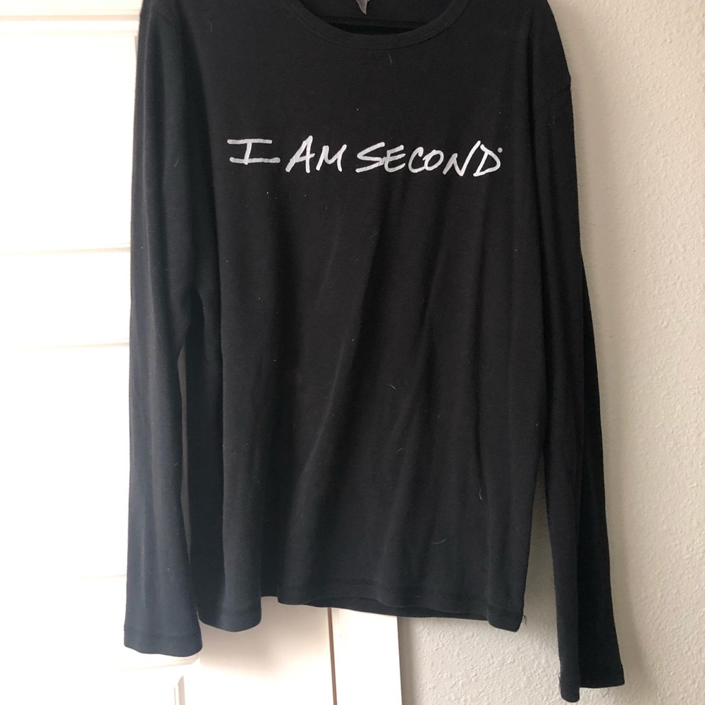 black christian tee